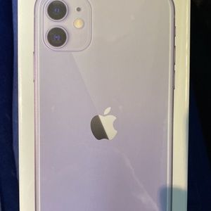 iPhone 11 two one white one purple not a scratch